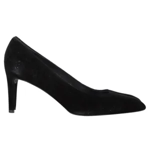Stuart Weitzman x Russell & Bromley Pumps in Black Suede