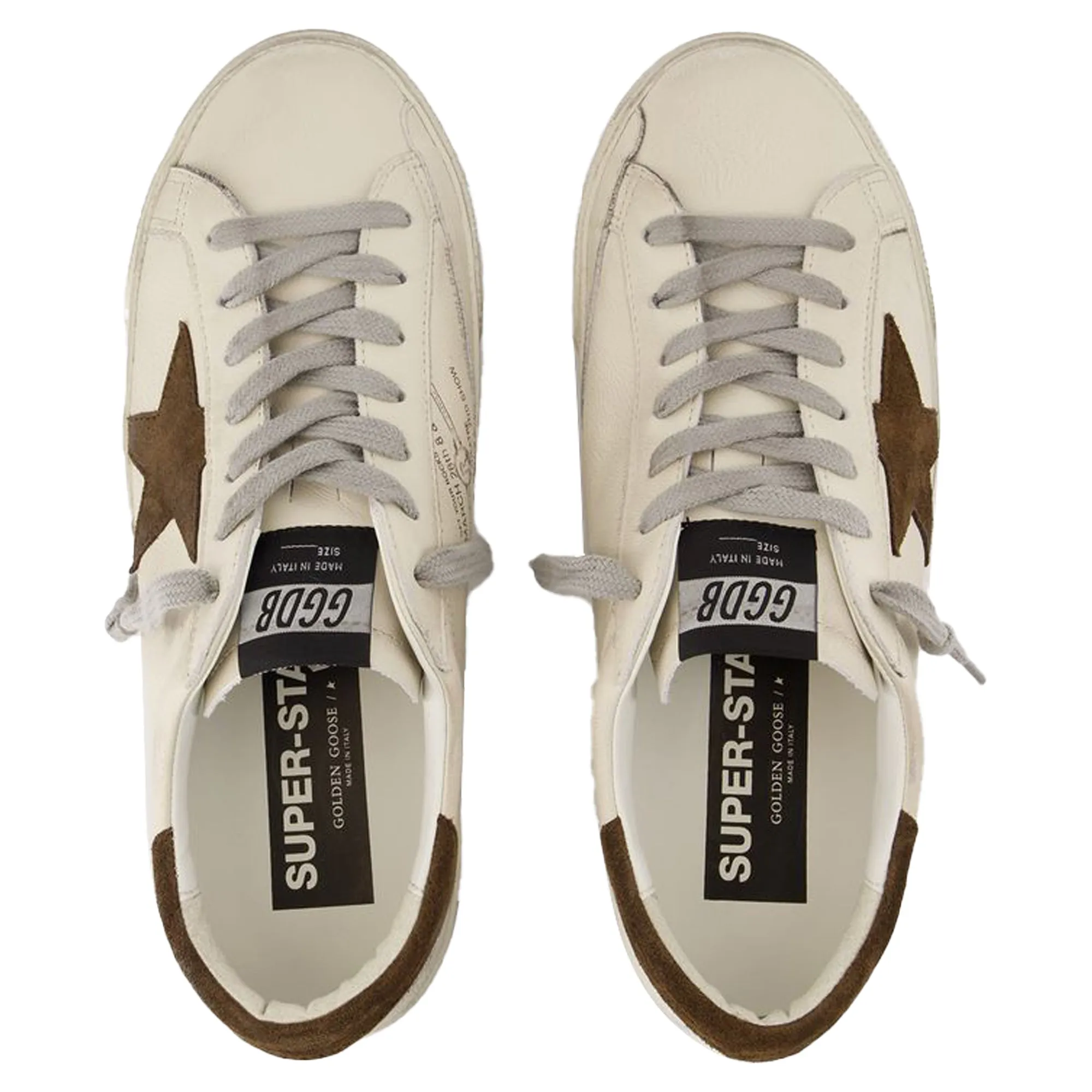 Super Star Sneakers - Golden Goose Deluxe Brand - Leather - White