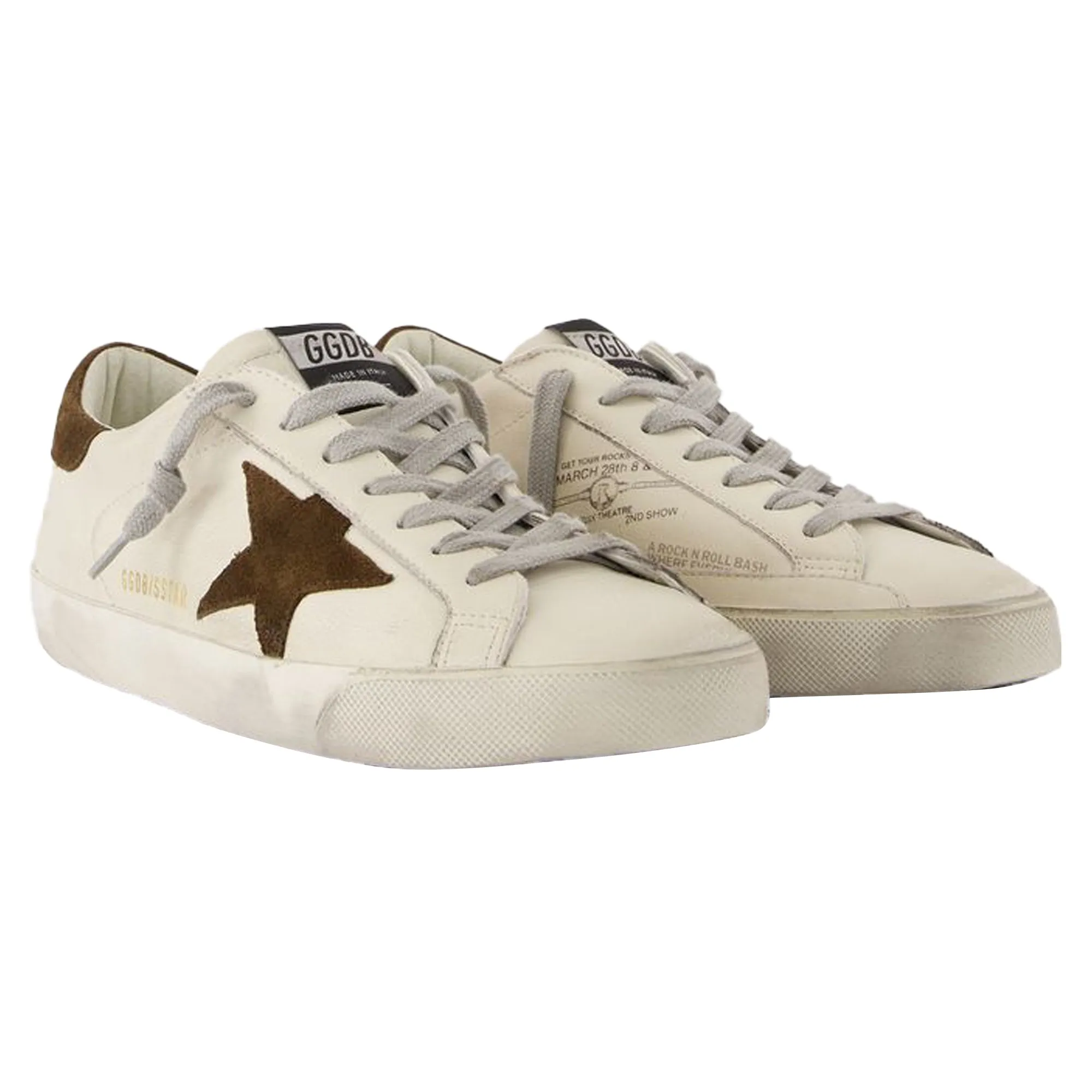Super Star Sneakers - Golden Goose Deluxe Brand - Leather - White