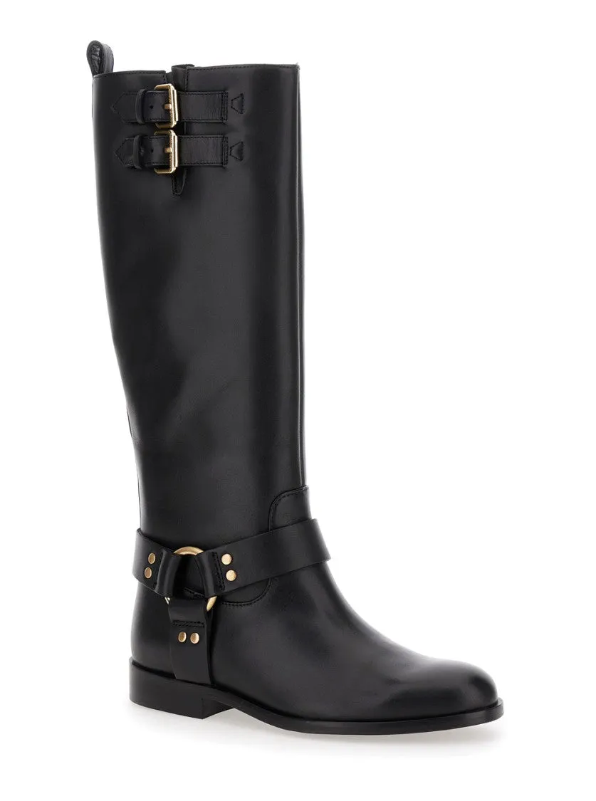 Tall Twin-Set Boots