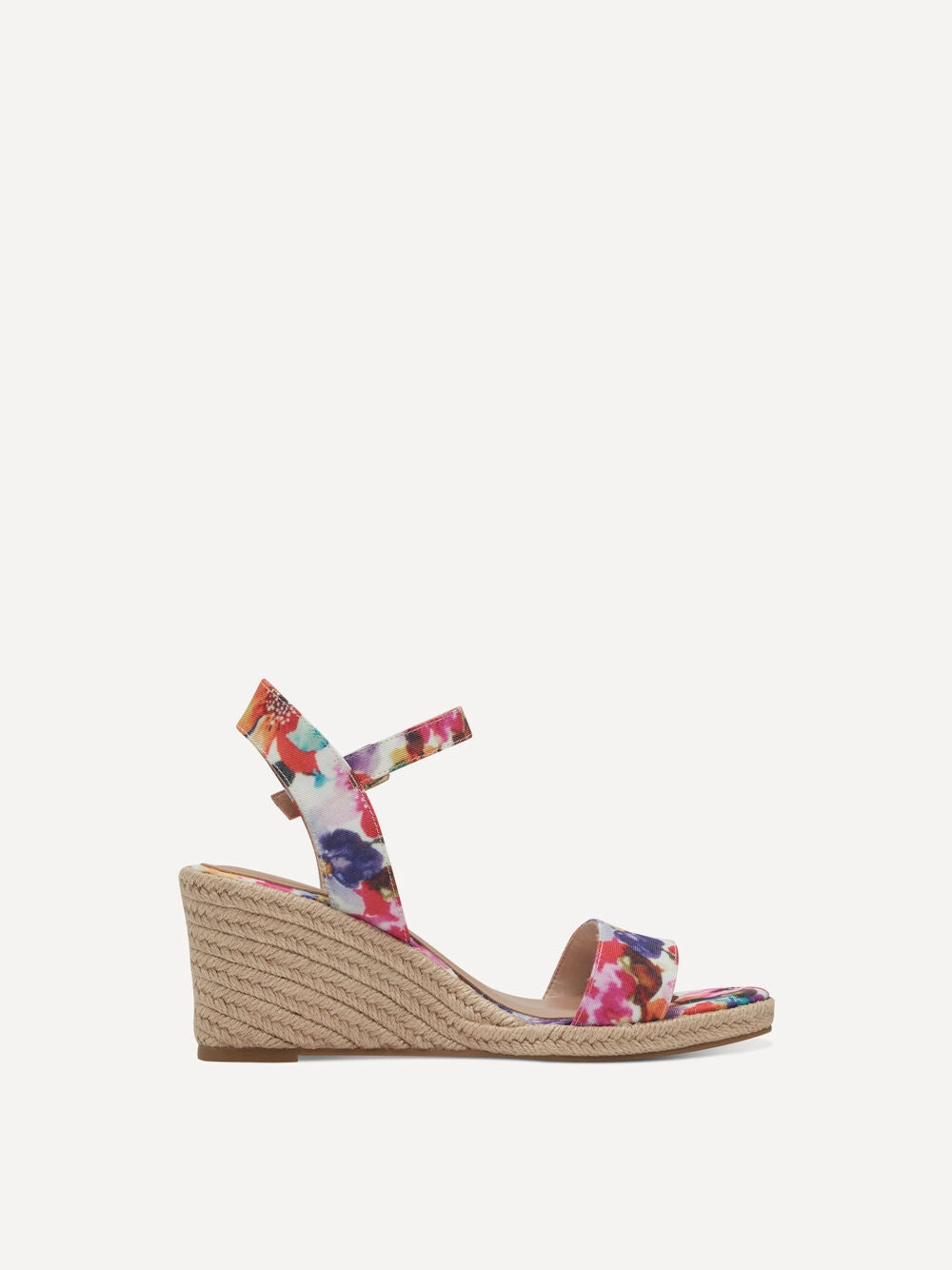 Tamaris Floral Mix Wedge Sandal