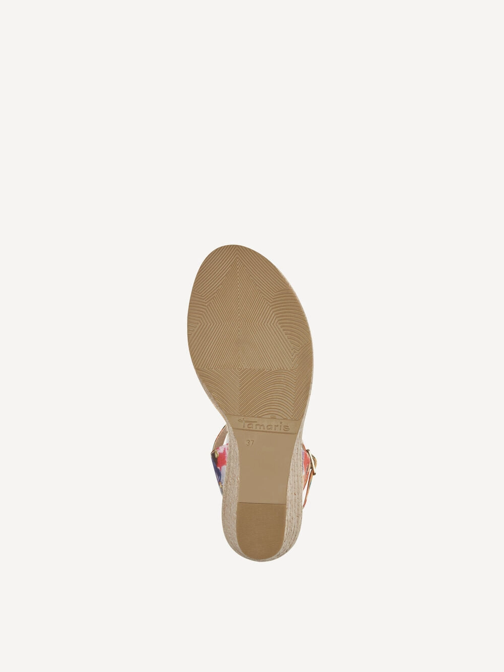 Tamaris Floral Mix Wedge Sandal