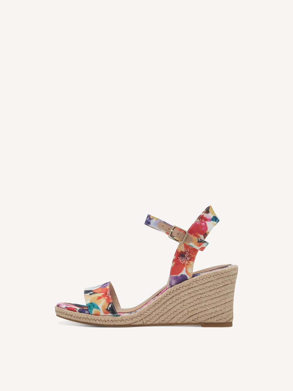 Tamaris Floral Mix Wedge Sandal