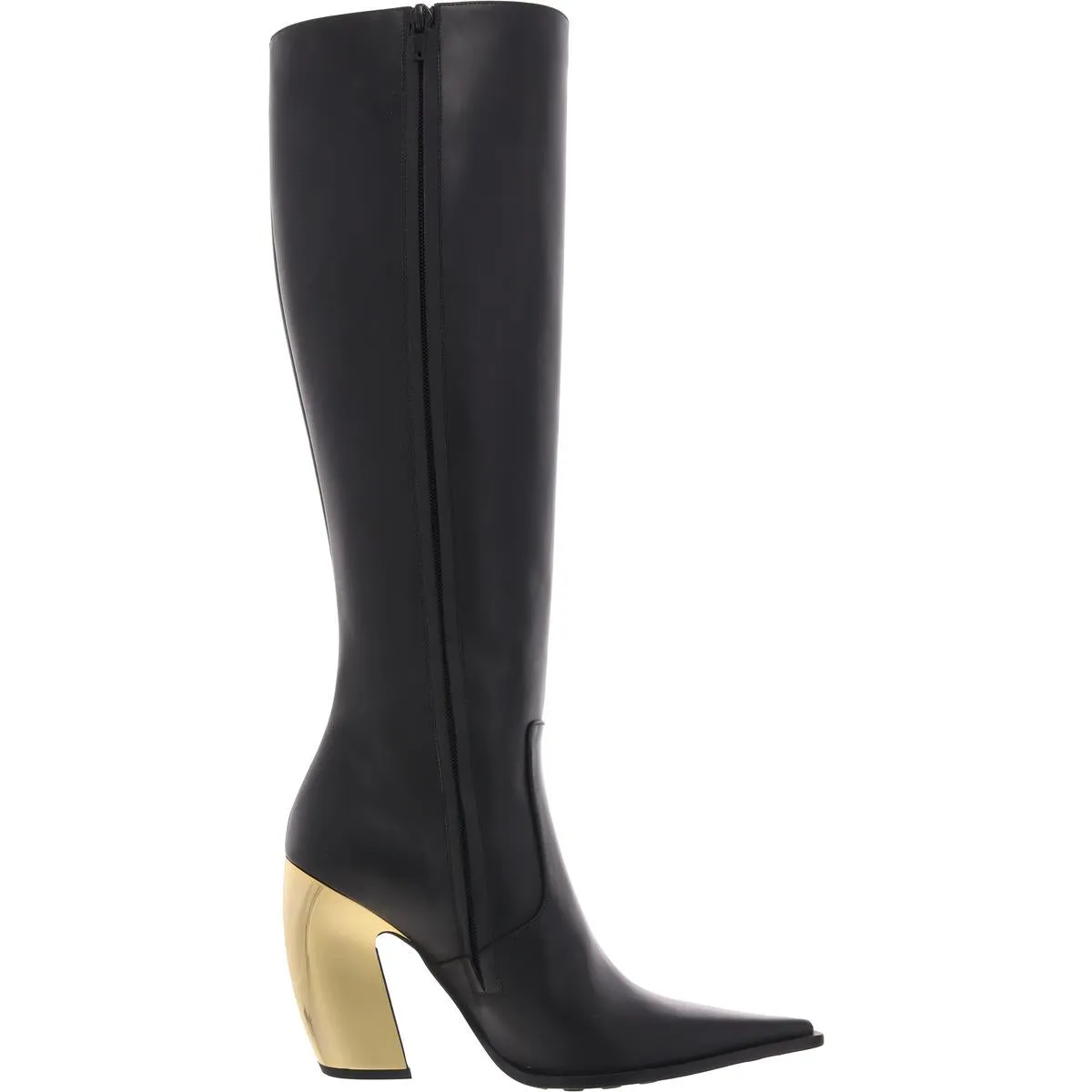 Tex Boot Womens Zipper Leather Knee-High Boots