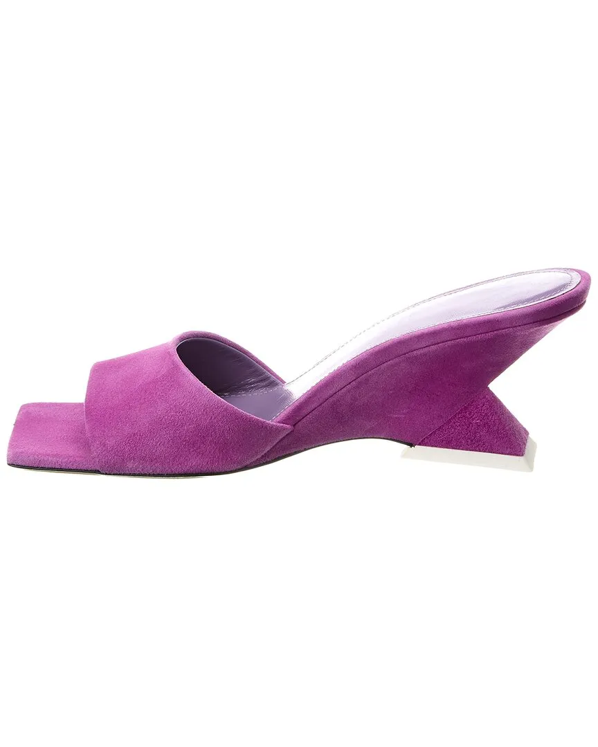 The Attico Cheope Suede Mule