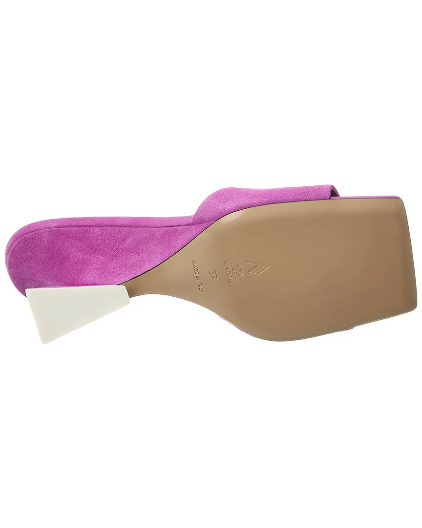 The Attico Cheope Suede Mule