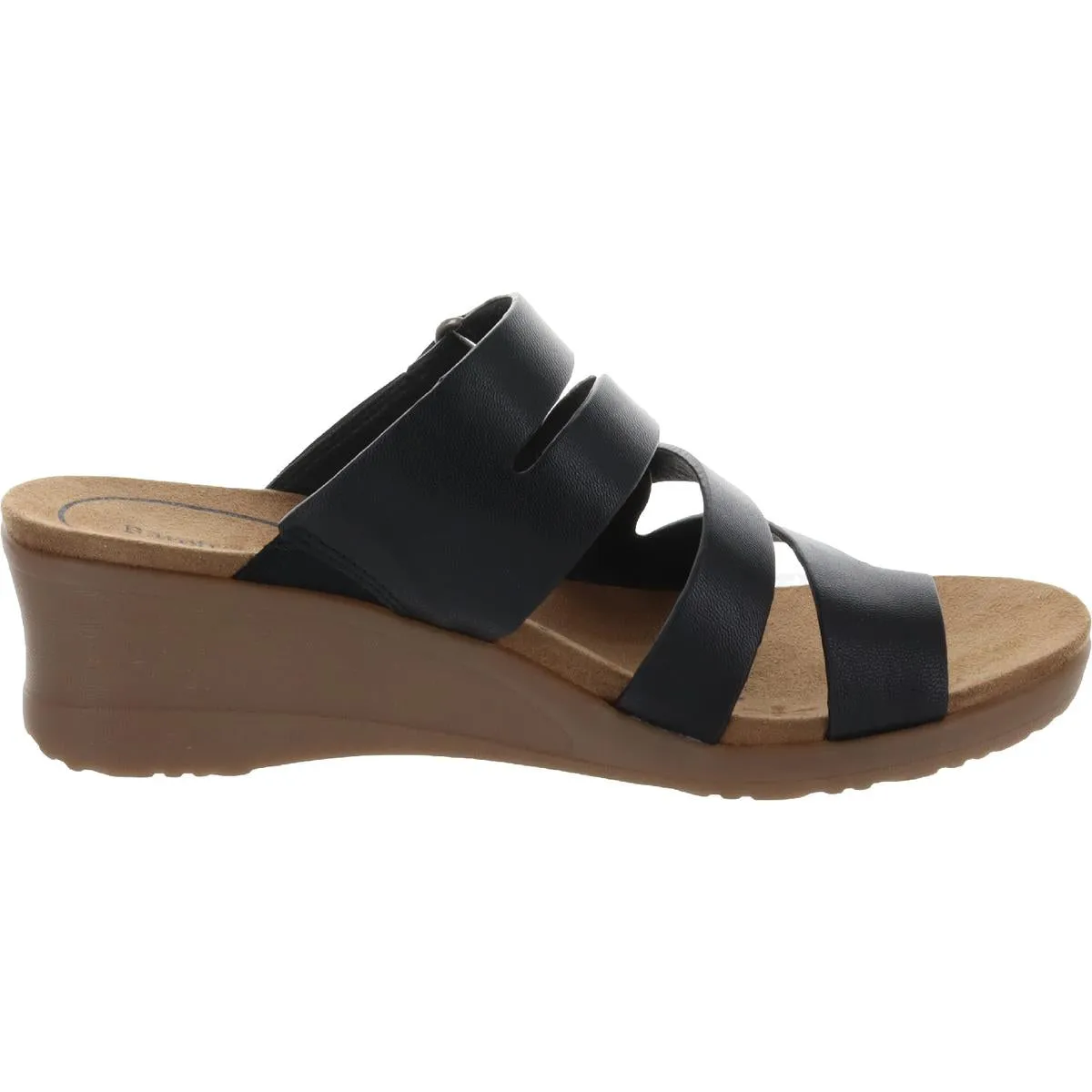 Theanna Womens Slip On Wedge Sandals