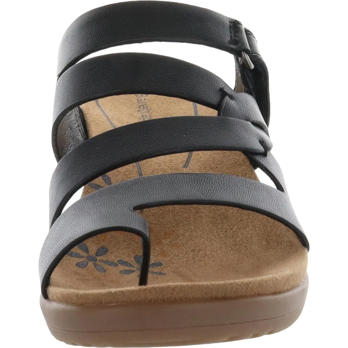 Theanna Womens Slip On Wedge Sandals