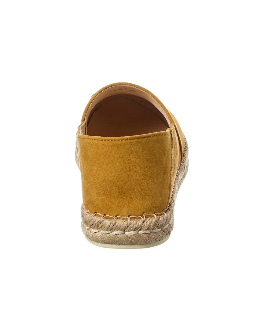 TODs Gomma Suede Espadrille