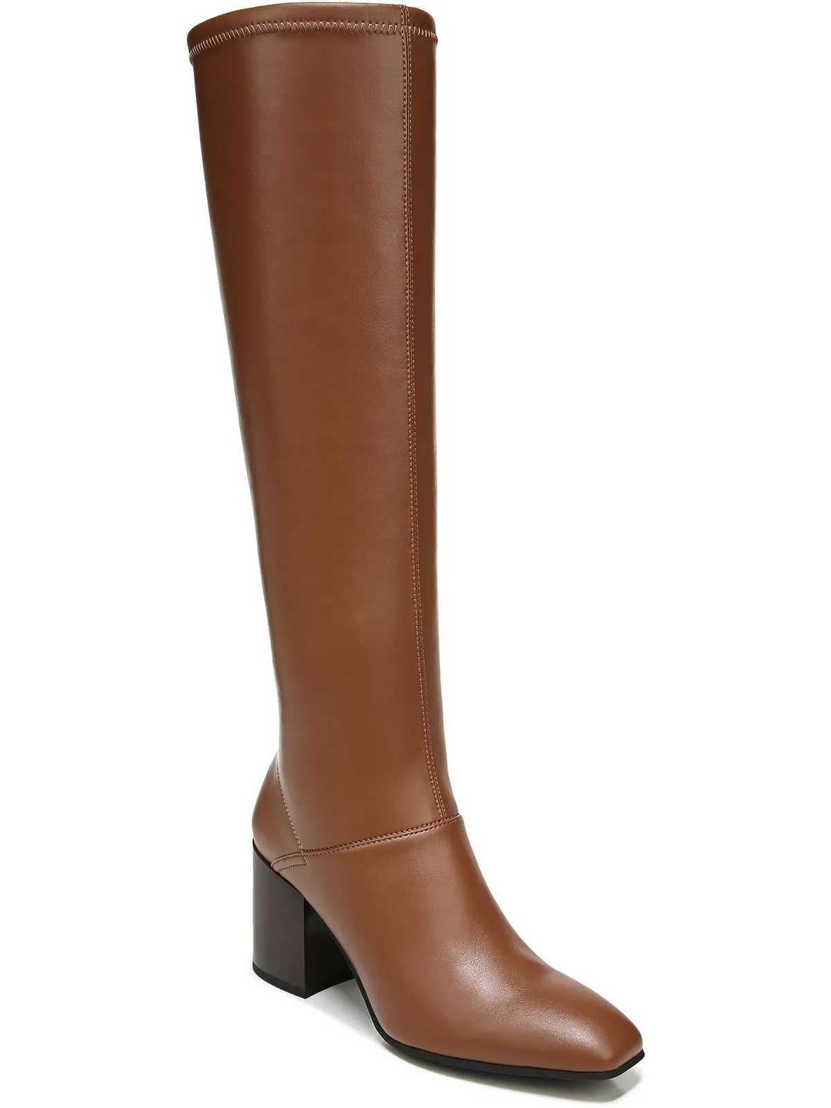 Tribute Womens Zipper Faux Leather Mid-Calf Boots