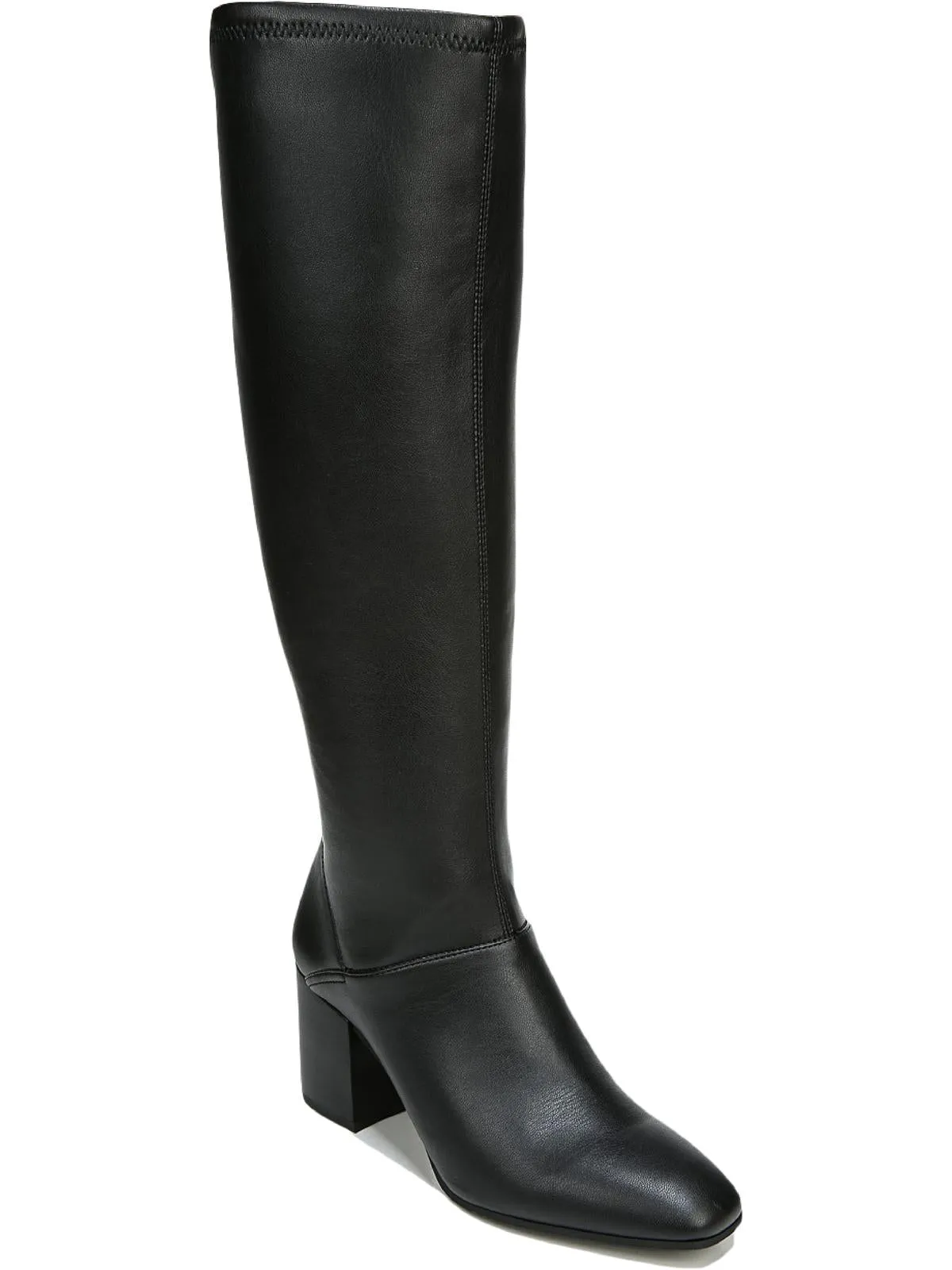 Tribute Womens Zipper Faux Leather Mid-Calf Boots