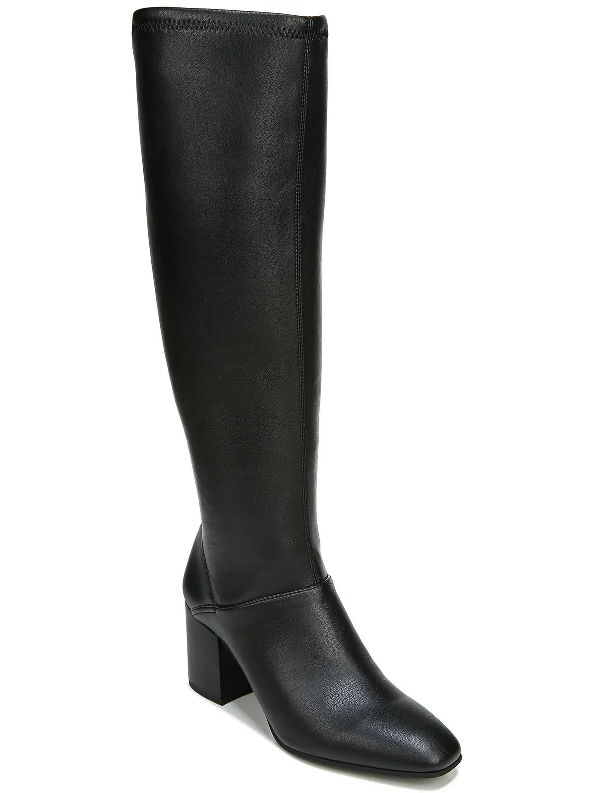 Tribute Womens Zipper Faux Leather Mid-Calf Boots