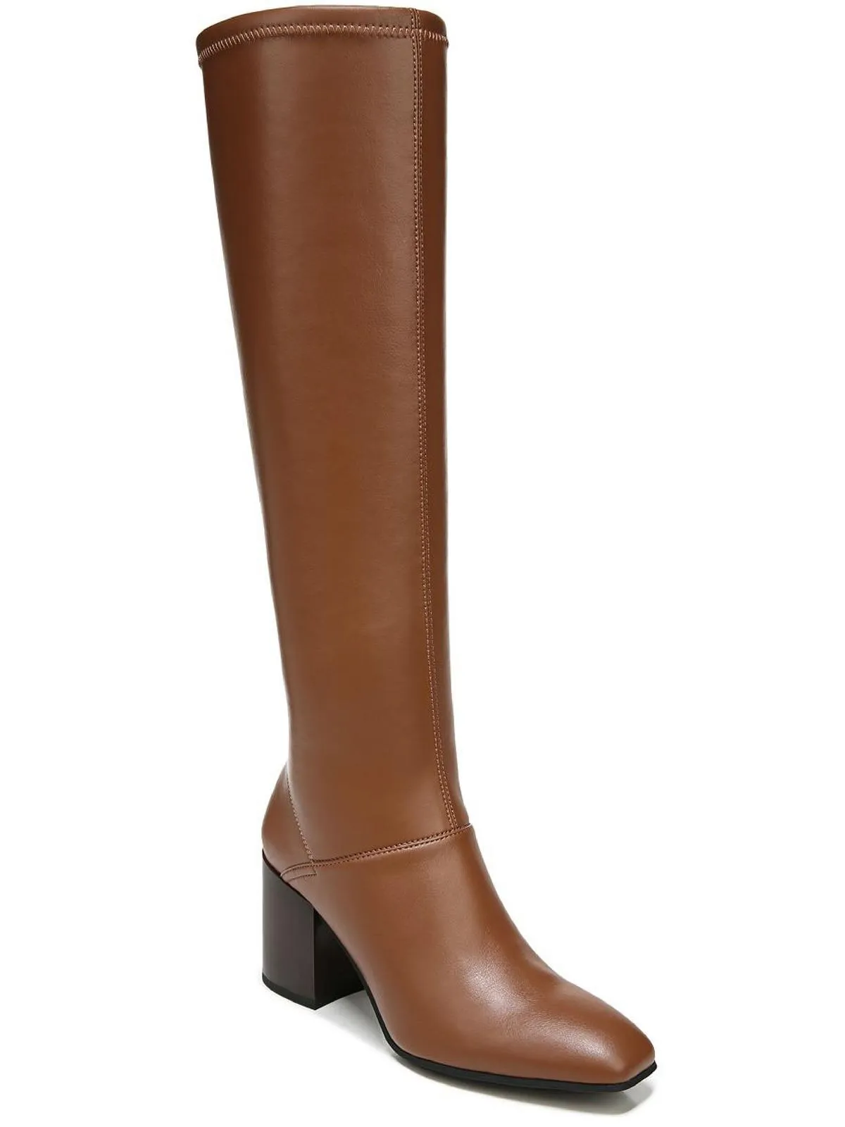 Tribute Womens Zipper Faux Leather Mid-Calf Boots