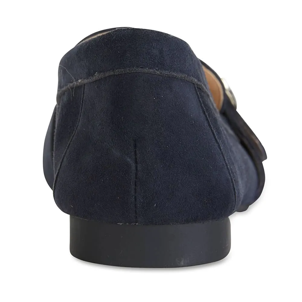Tyson Loafer in Navy Suede
