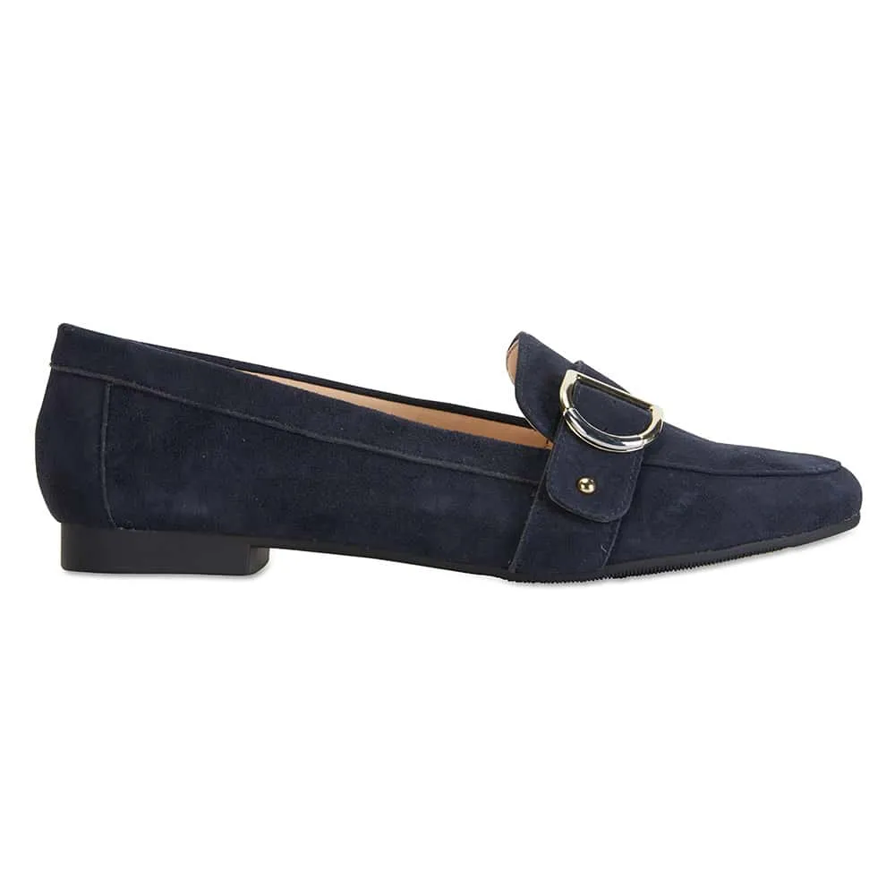 Tyson Loafer in Navy Suede