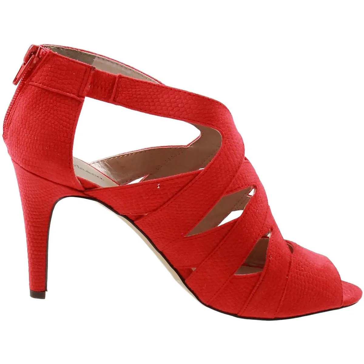 Uliana Womens Zipper Manmade Mary Jane Heels