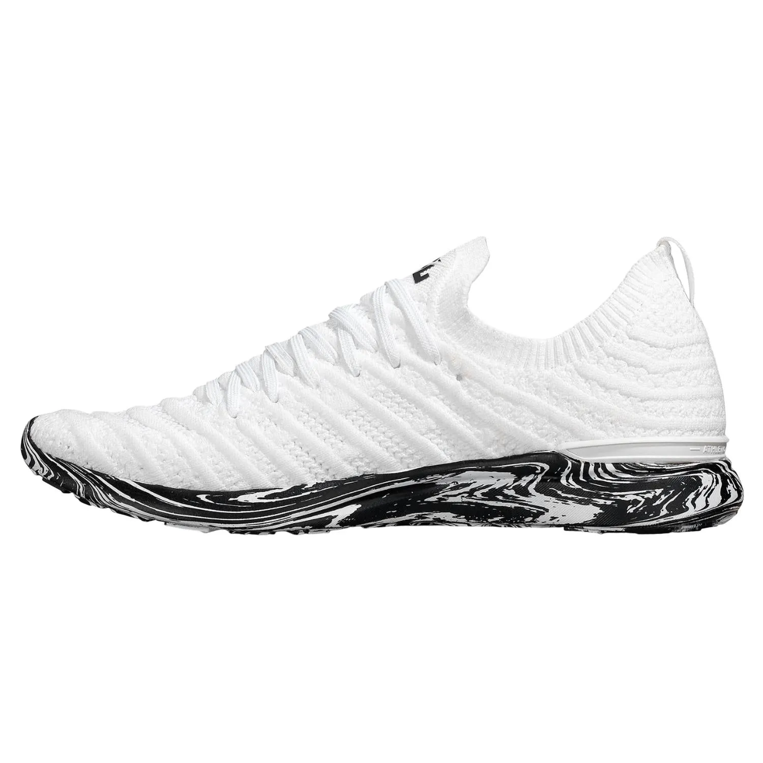 Unisex Techloom Wave Sneaker In White /black /marble
