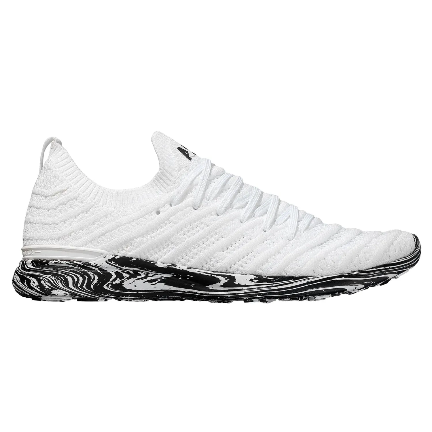 Unisex Techloom Wave Sneaker In White /black /marble