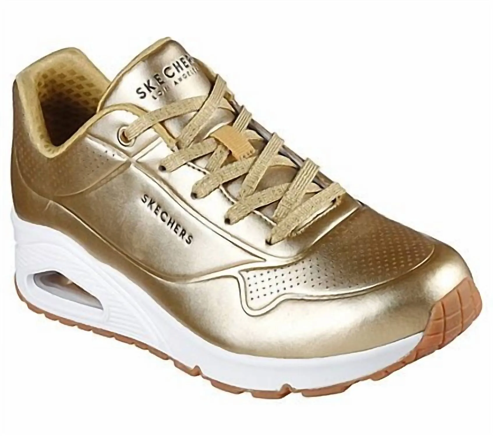 Uno Metallixs Sneakers In Champagne
