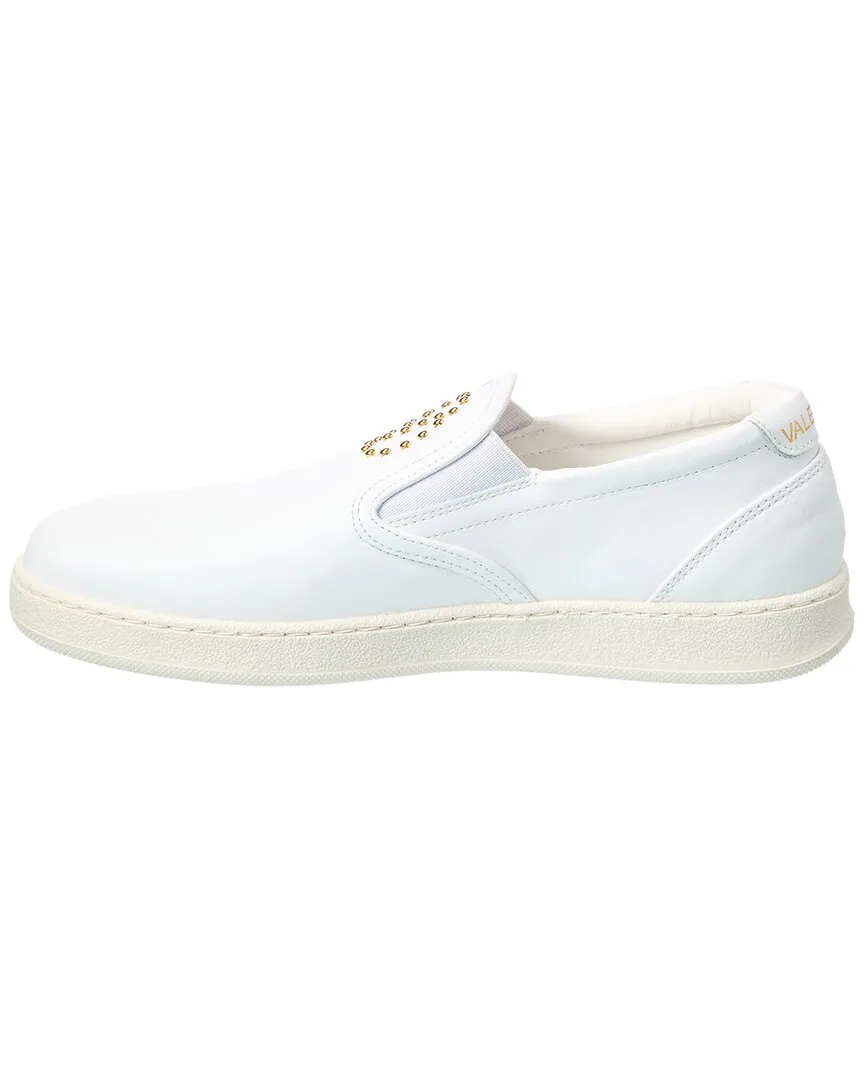 Valentino by Mario Valentino Shira Leather Slip-On Sneaker