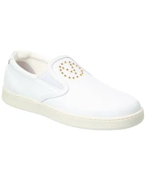 Valentino by Mario Valentino Shira Leather Slip-On Sneaker