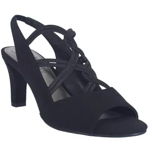 Vanick Womens Strappy Nylon Block Heel