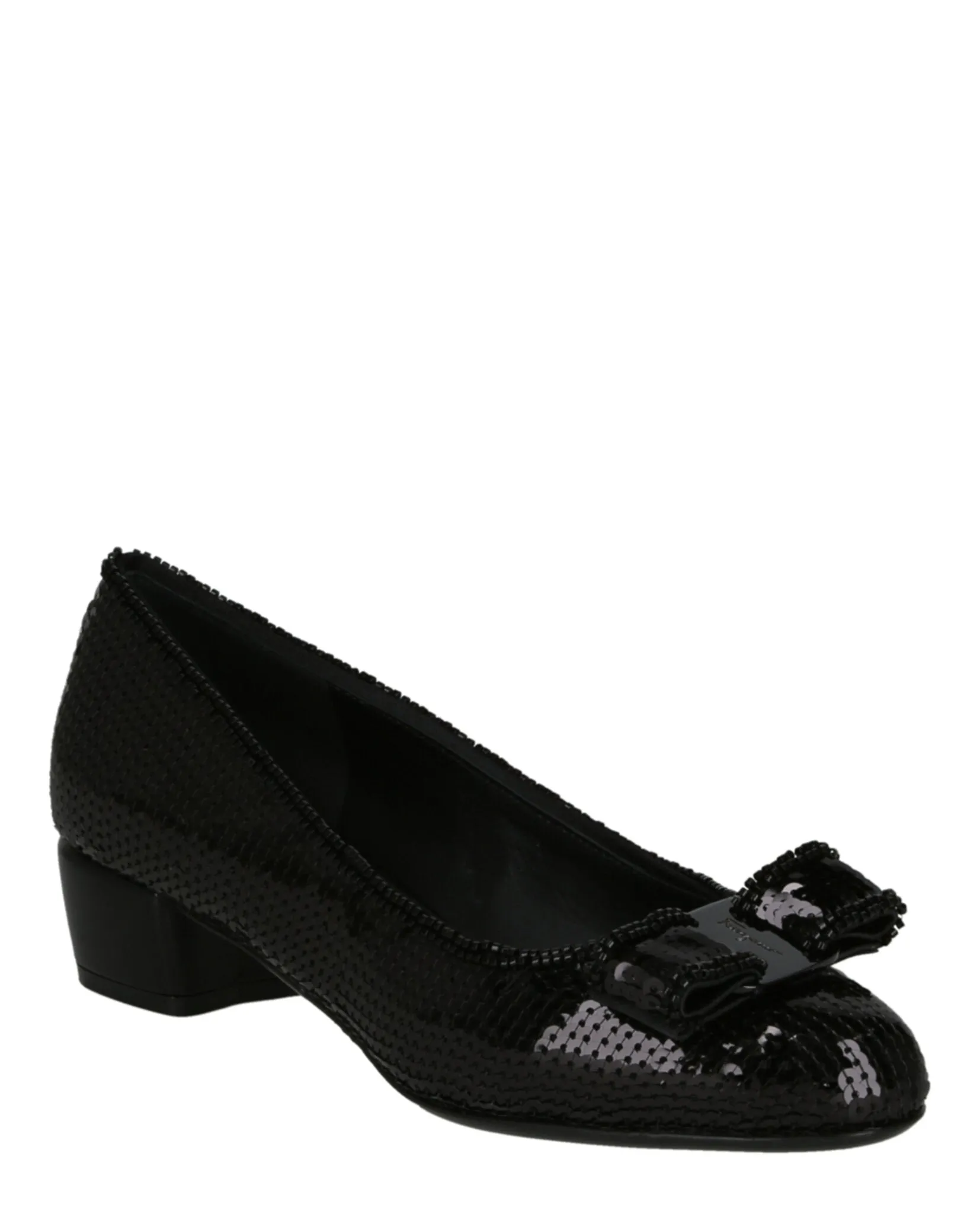 Vara Bow Sequin Pumps