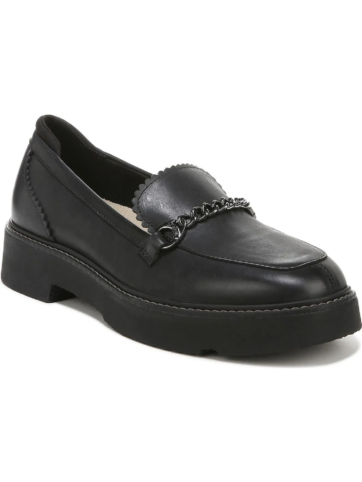 Venus Womens Leather Slip On Loafers