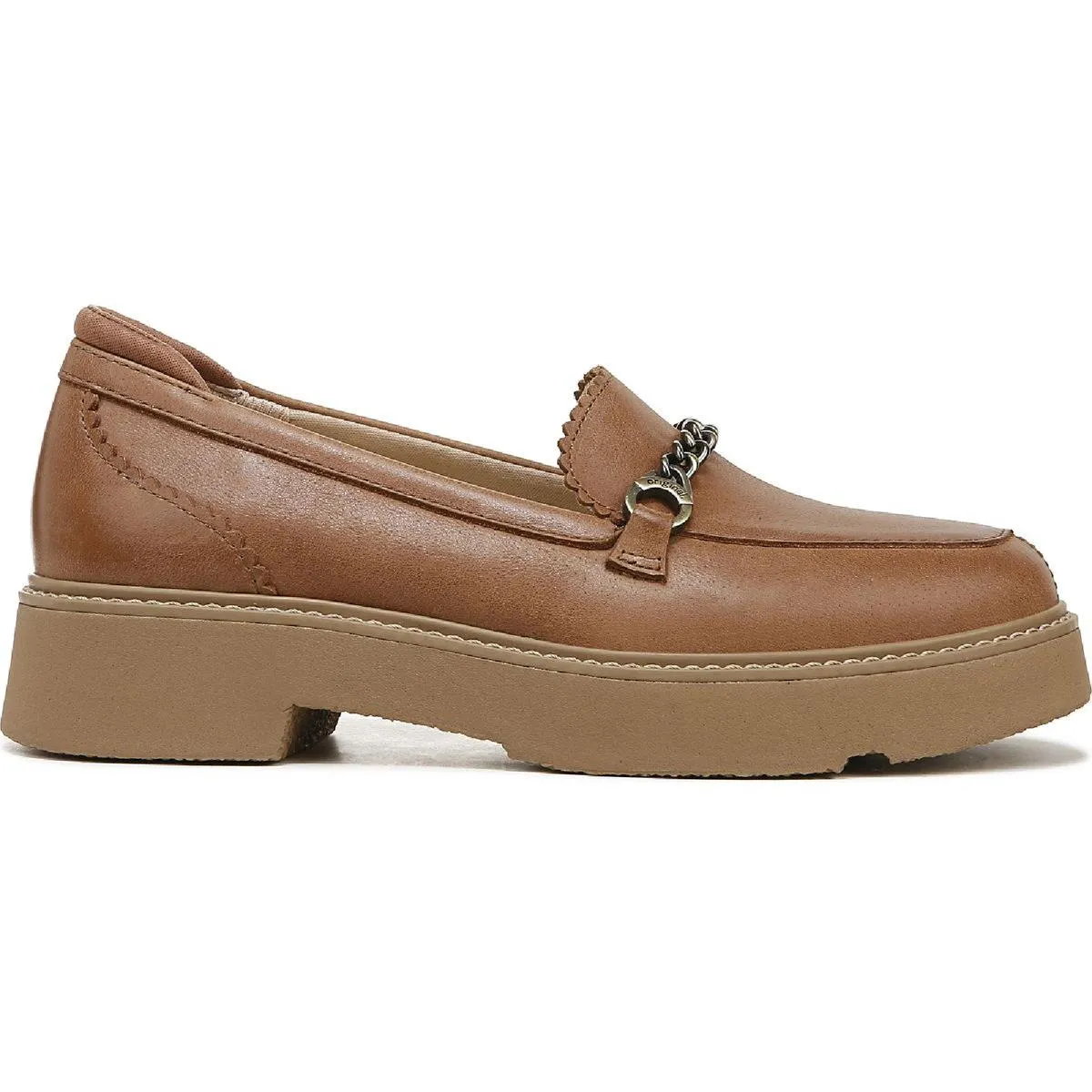 Venus Womens Leather Slip On Loafers