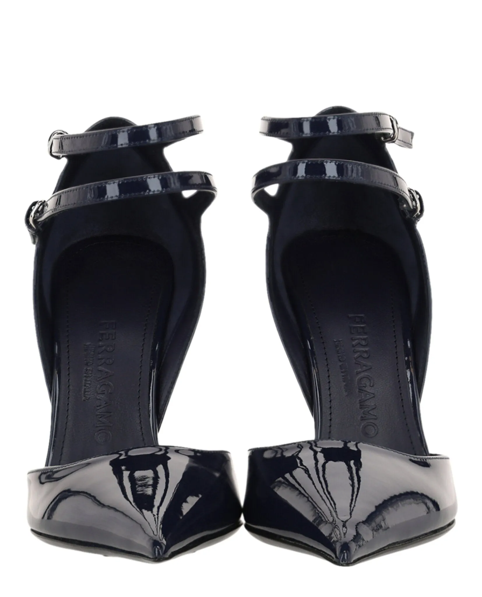 Vidya Patent Leather Wedge Heels