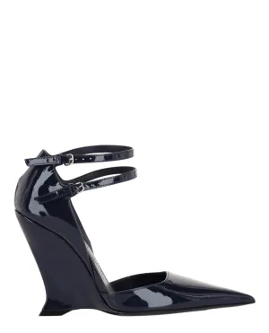 Vidya Patent Leather Wedge Heels