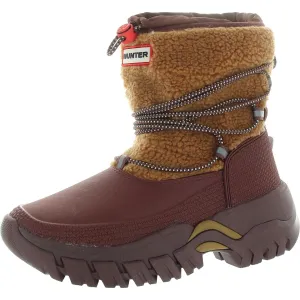 Wanderer Short Womens Faux Fur Cold Weather Winter & Snow Boots