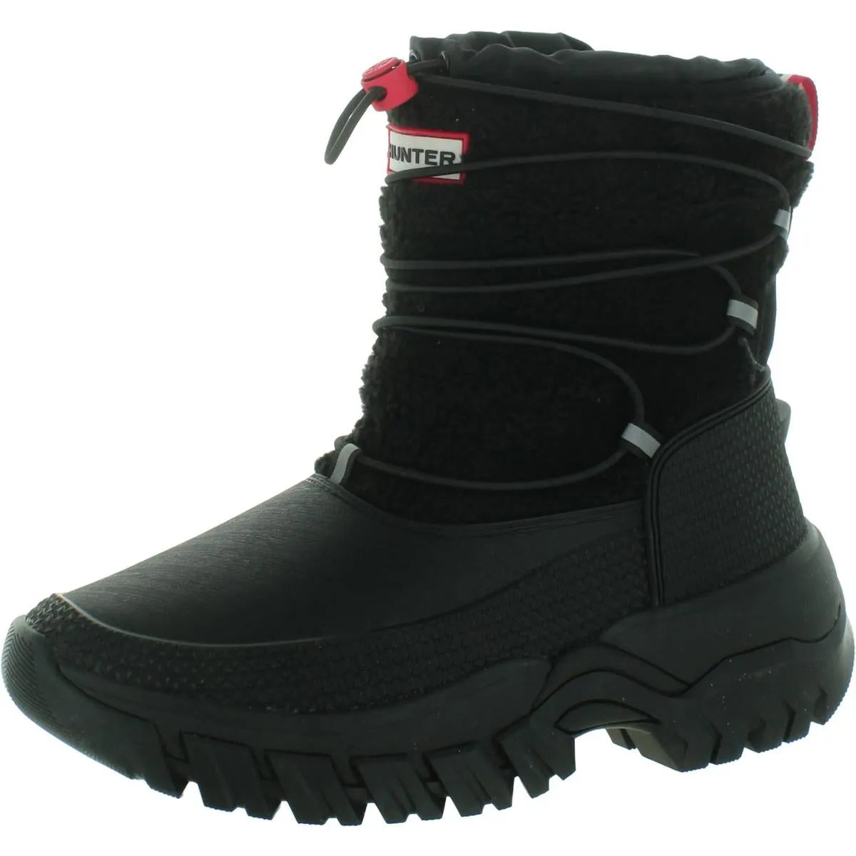 Wanderer Short Womens Faux Fur Cold Weather Winter & Snow Boots