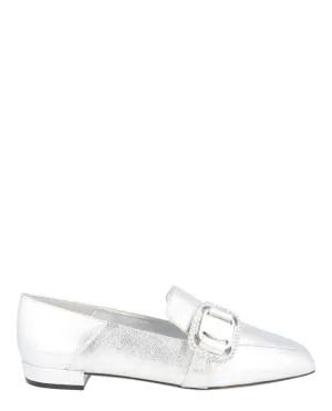 Wang 10 Metallic Leather Loafers