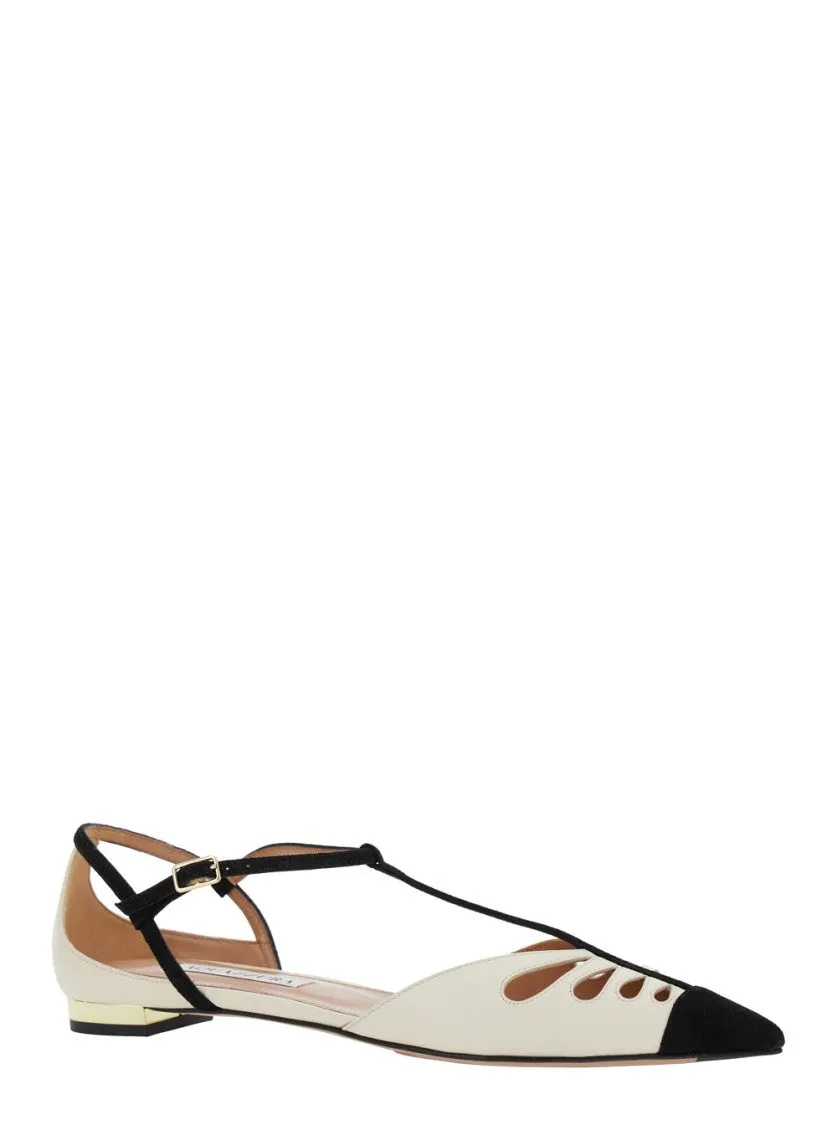 White Camille Flat