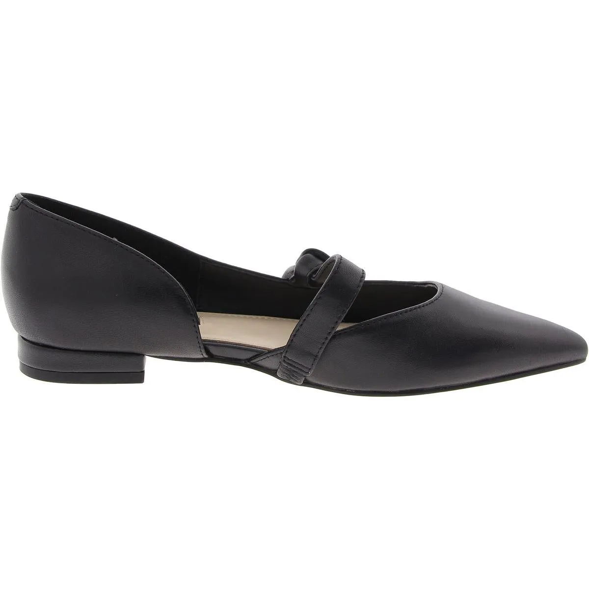 WNLUSO Womens Block Heel Leather Slide