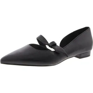WNLUSO Womens Block Heel Leather Slide