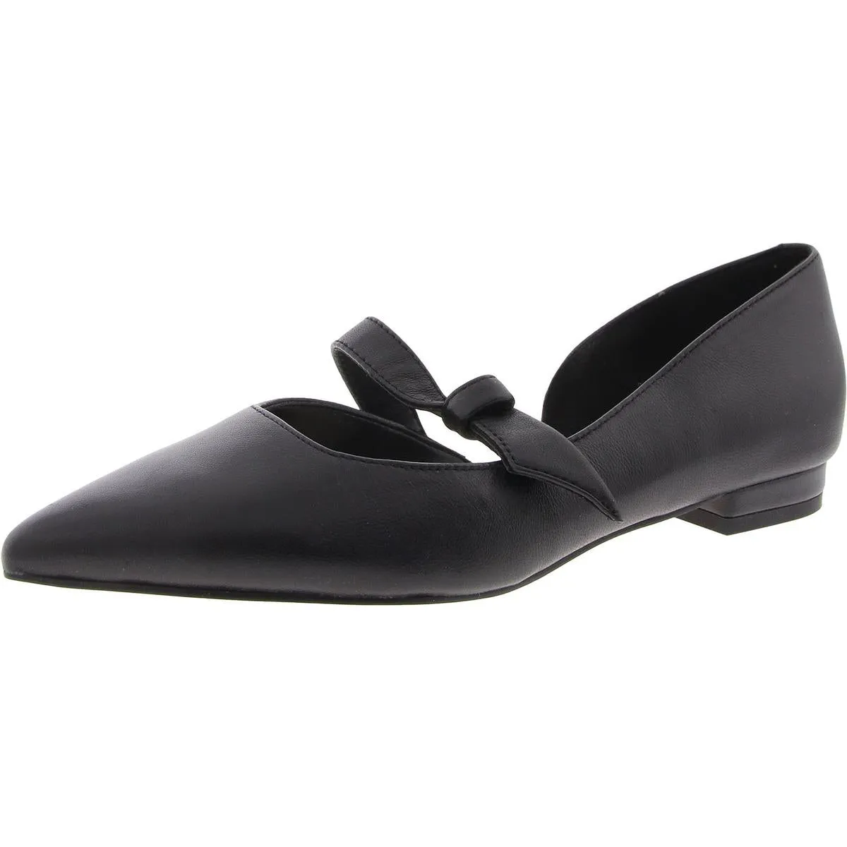 WNLUSO Womens Block Heel Leather Slide