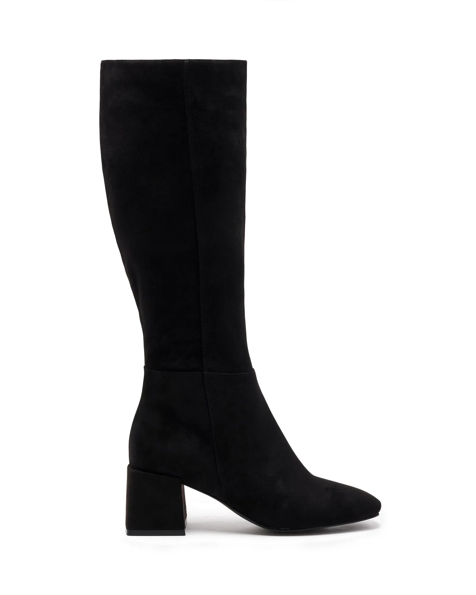 Wolf Tall Boot Black Suede