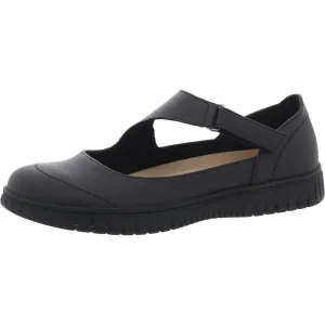 Womens Adjustable Faux Leather Ankle Strap
