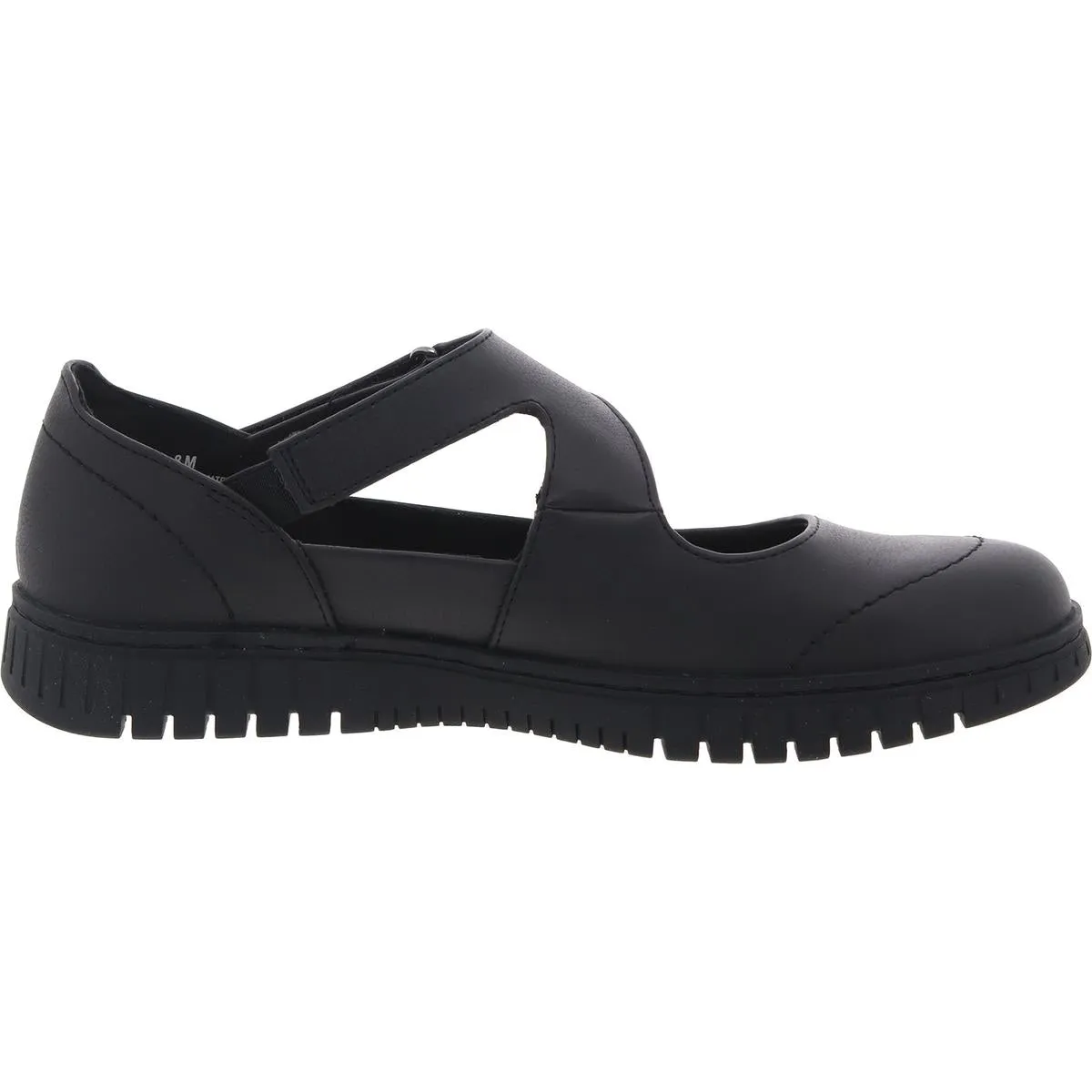 Womens Adjustable Faux Leather Ankle Strap