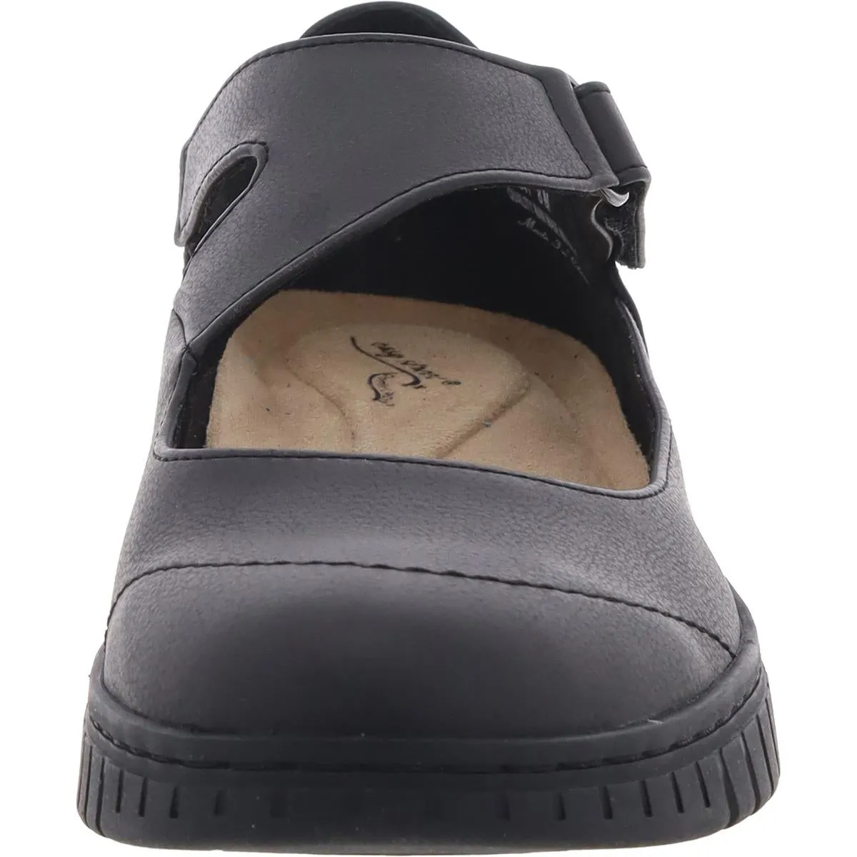 Womens Adjustable Faux Leather Ankle Strap