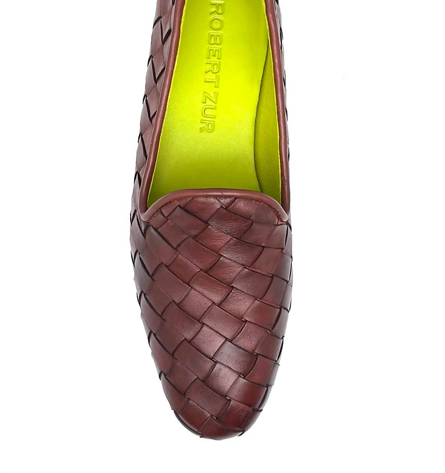 Women's Alyssa Woven Loafer In Vintage Luggage