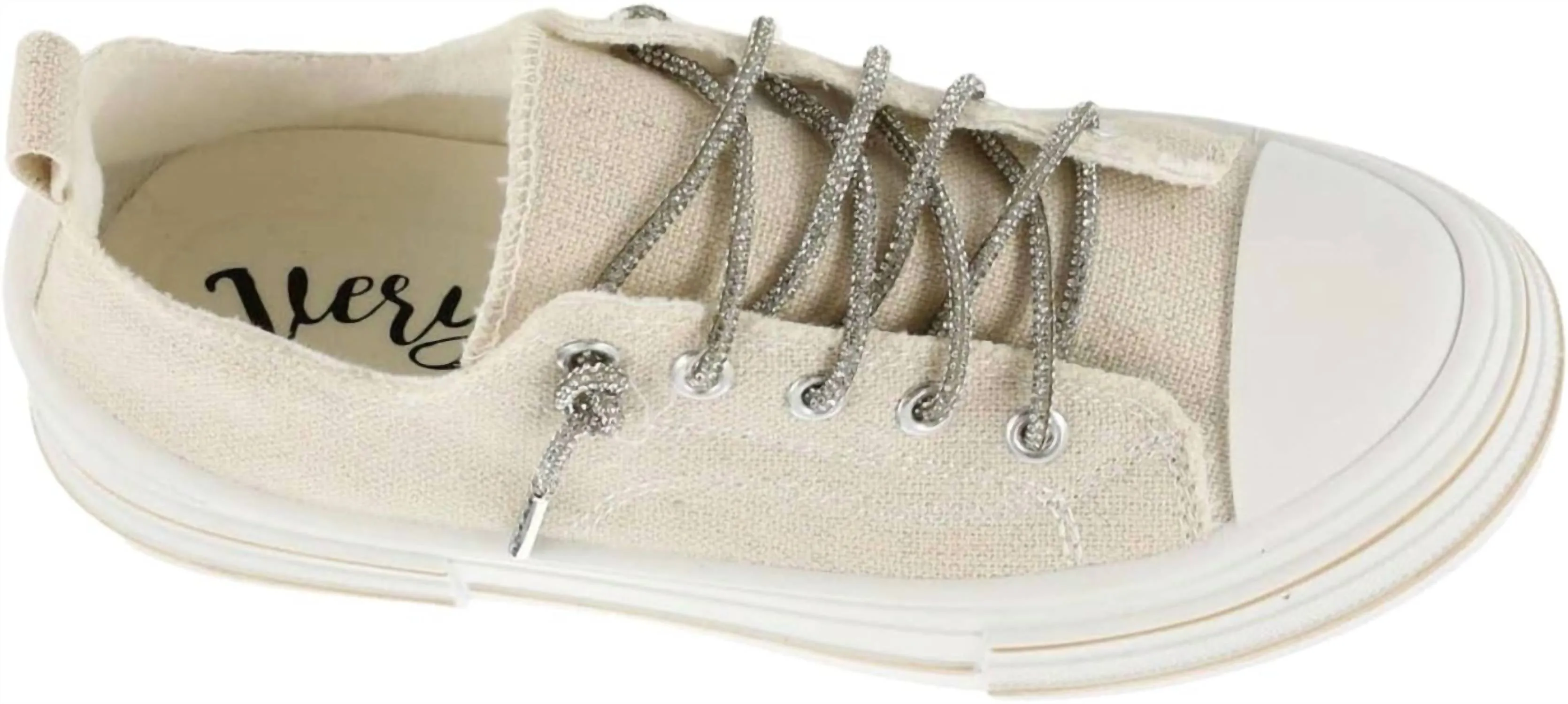 Women's Aman Sparkle Sneaker In Natural