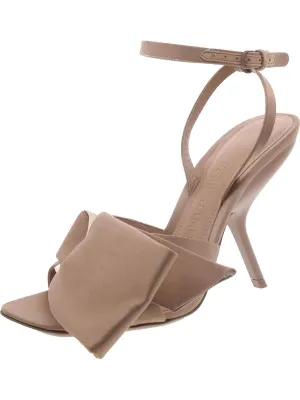Womens Ankle Strap Kitten Heel