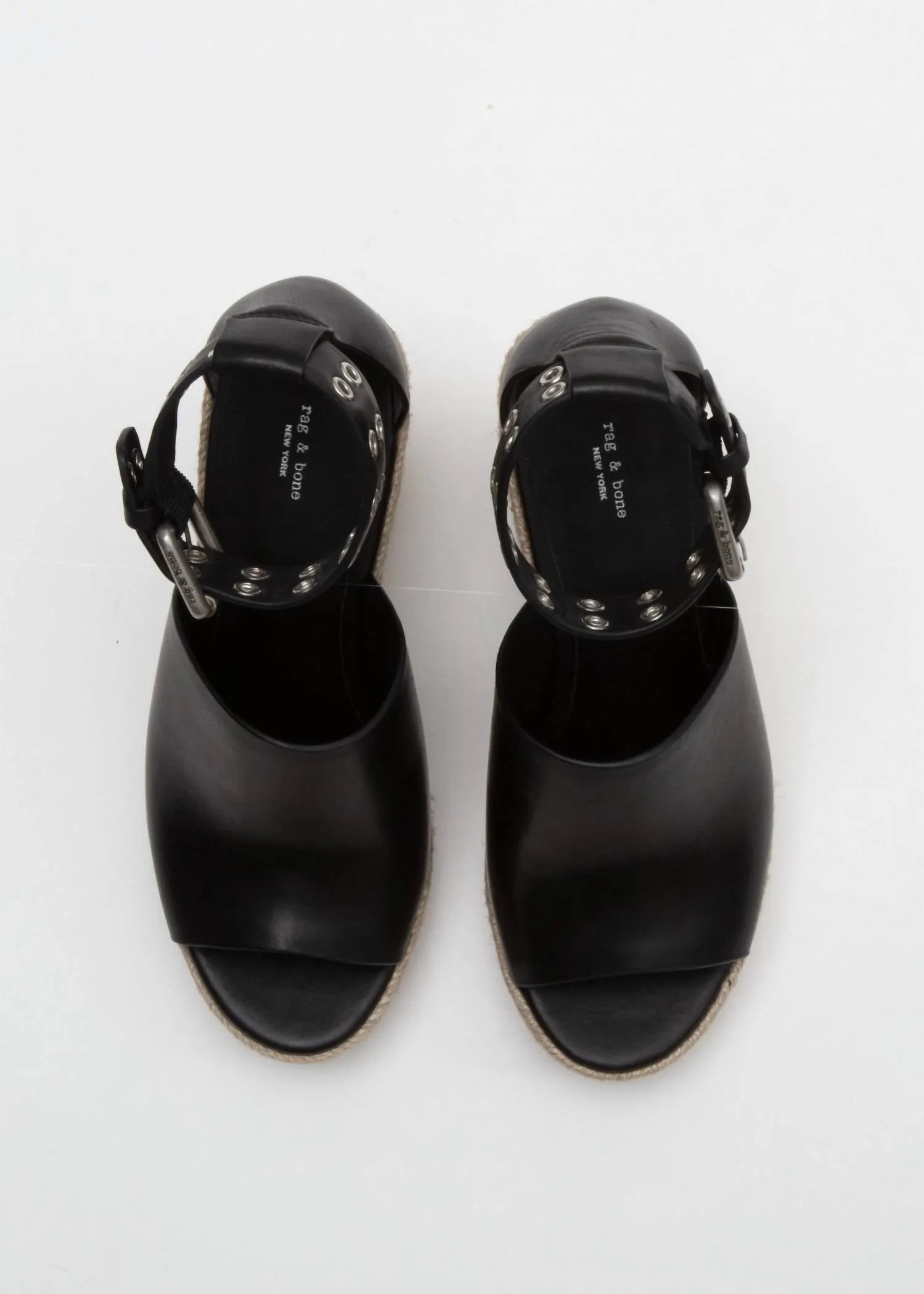 Women's Anteros Espadrille Wedge In Black