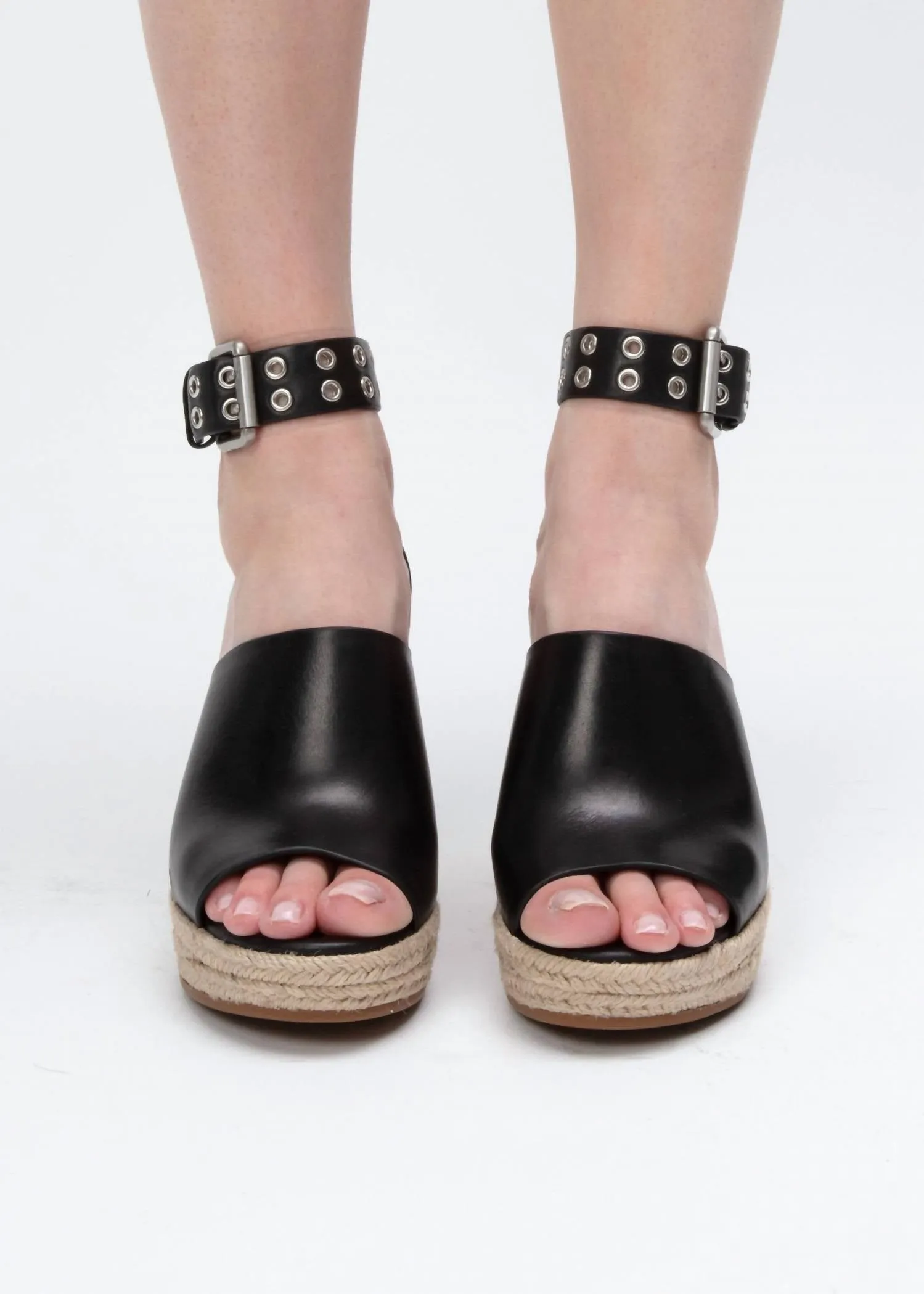 Women's Anteros Espadrille Wedge In Black