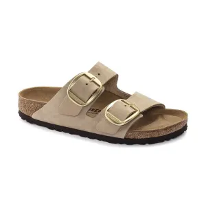 Women's Arizona Big Buckle Narrow Sandcastle Nubuck