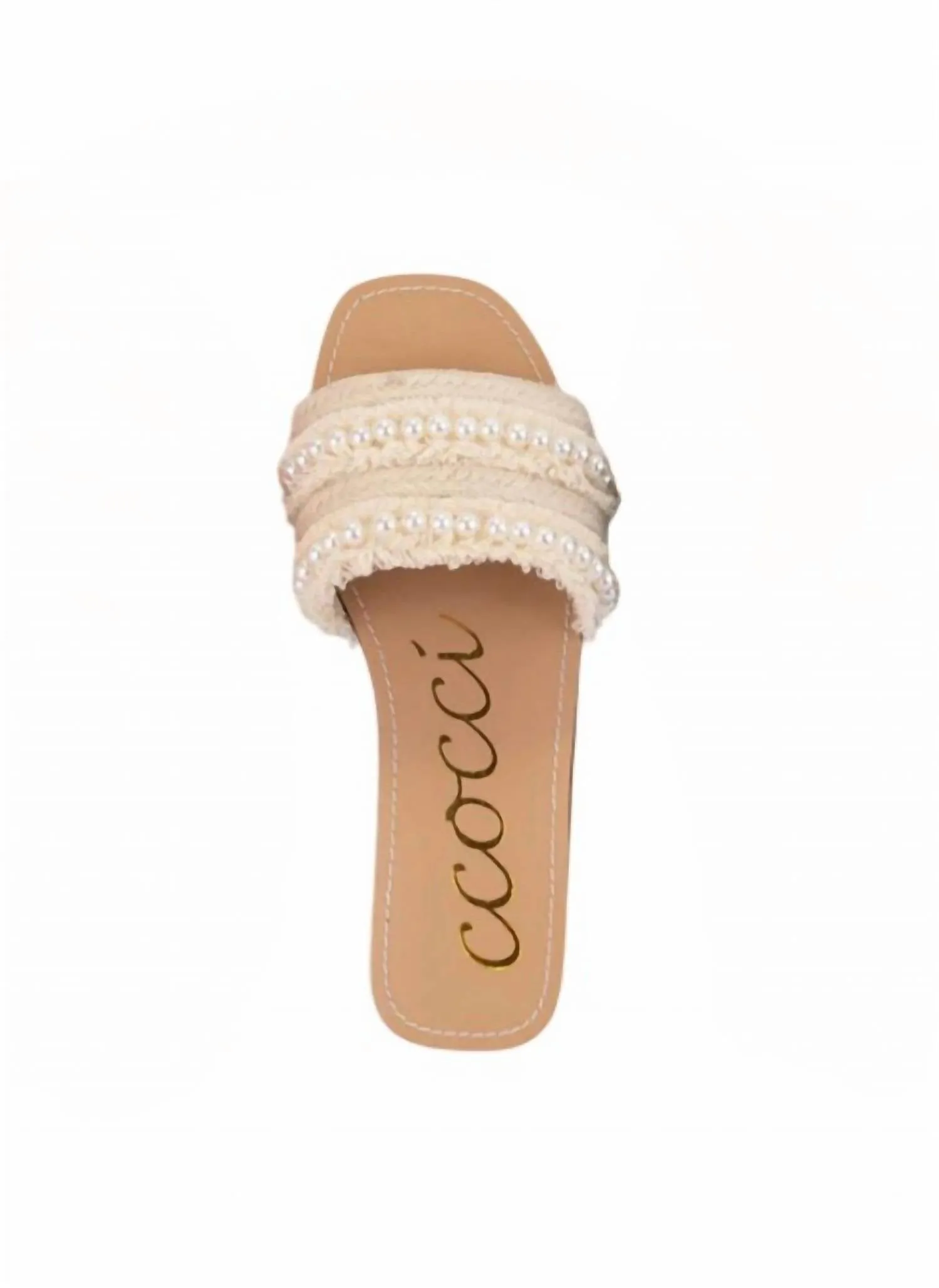 Women's Ashley Flat Sandal In Nude