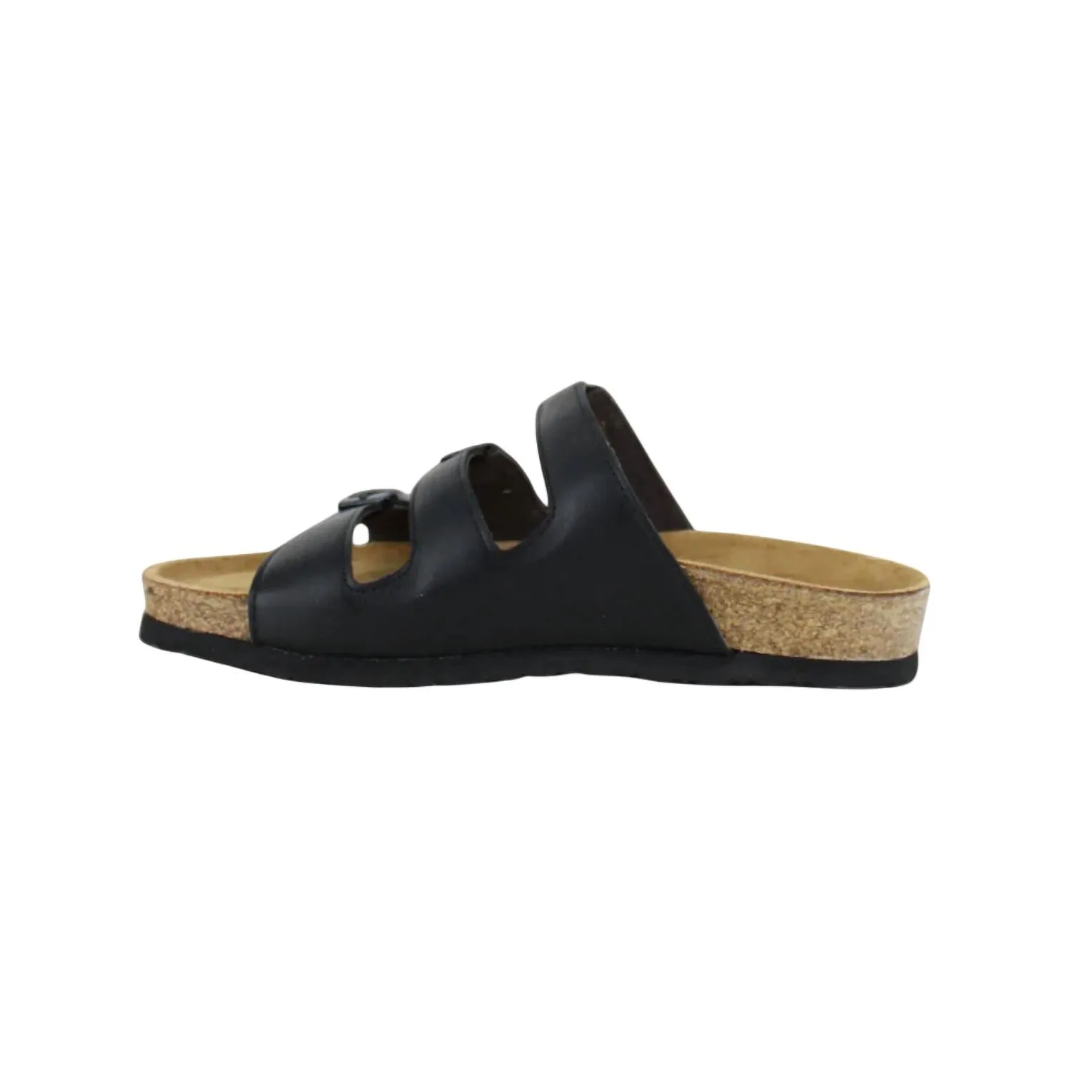 Women's Austin Sandal In Solt Black Leather